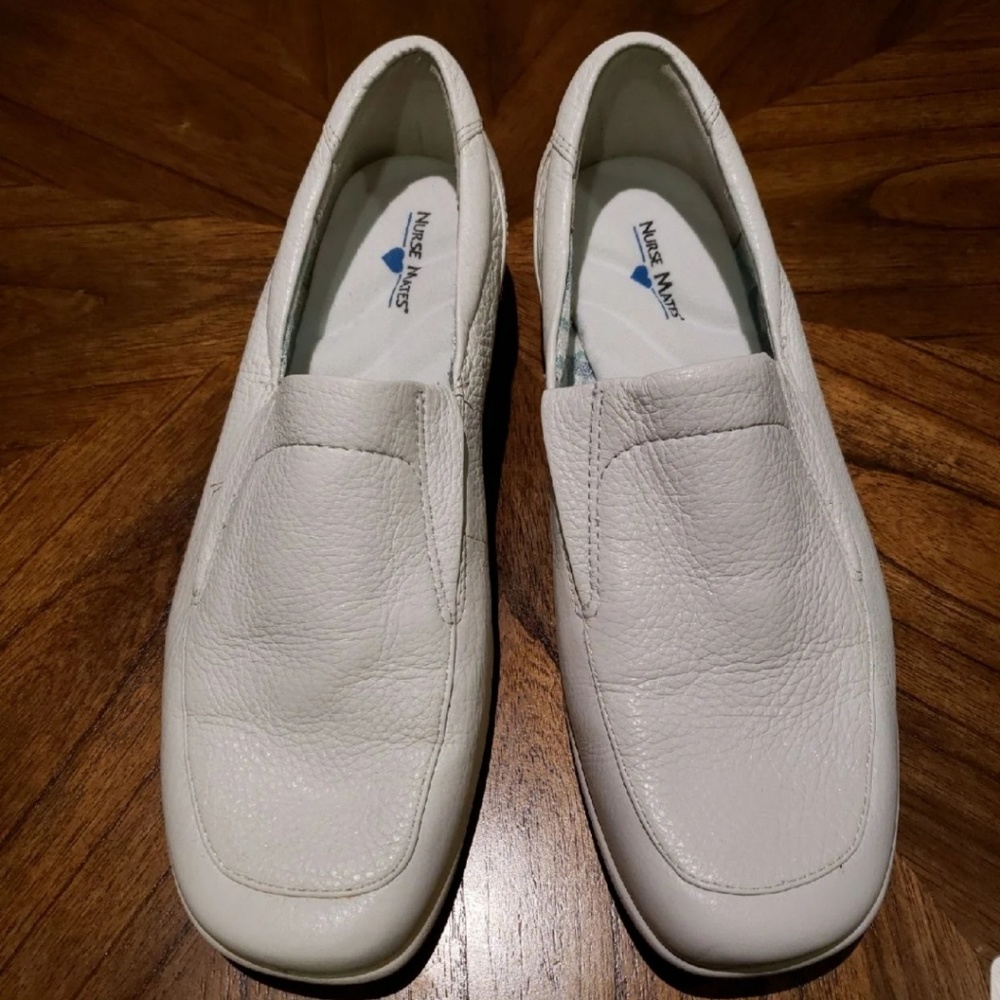 White nurse mates shoes